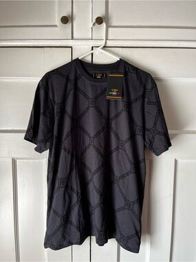 Casa Moda Couture Greek Key Pattern - Men’s Size L